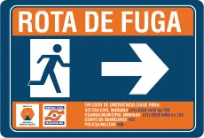 Rota de fuga